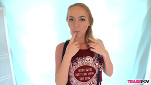 Leigh Rose In Teen 18+ Teases And Blows Pov Cock